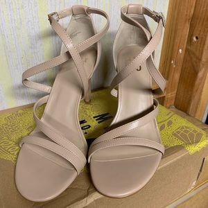 Nude color heels